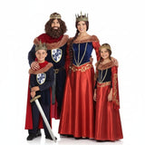 Grupo de Reyes Medievales Rojos