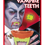 Dentadura vampiro fluorescente