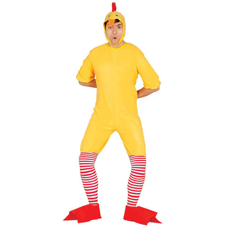 Disfraz de Pollito amarillo adulto