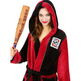 Bata de Harley Quinn para adulto 
 Detalle Bis