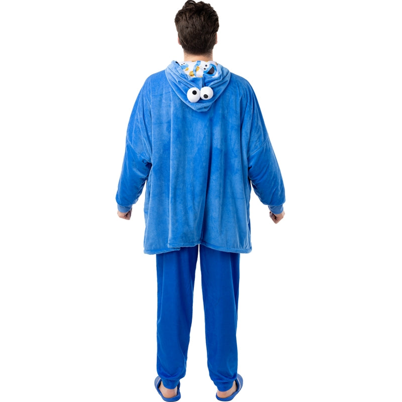 Bata del Monstruo de las galletas - Barrio Sésamo Espalda