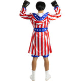 Disfraz de Bata de Rocky Balboa para hombre Espalda
