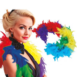 Boa Plumas Multicolor