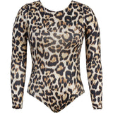 Body de disfraz Leopardo para mujer Detalle
