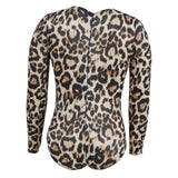 Body de disfraz Leopardo para mujer Espalda
