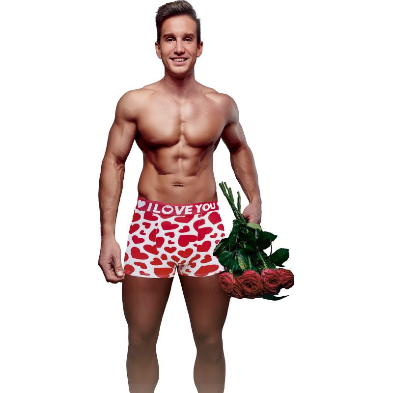 Calzoncillos I Love You para hombre