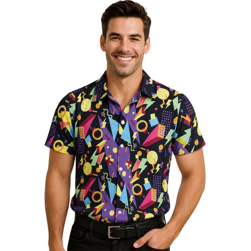 Camisa Años 80 para hombre
