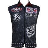 Chaleco Punky para hombre Bis