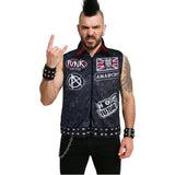 Chaleco Punky para hombre
