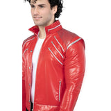 Chaqueta de Michael Jackson Beat It para adulto Detalle