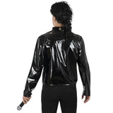 Chaqueta militar negra Michael Jackson para adulto Espalda