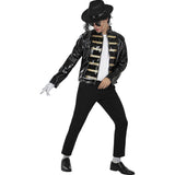 Chaqueta militar negra Michael Jackson para adulto