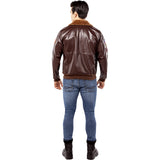 Disfraz de Aviador Maverick de Top Gun para hombre Espalda