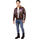 Disfraz de Aviador Maverick de Top Gun para hombre Bis