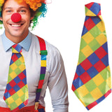 Corbata Payaso a cuadros