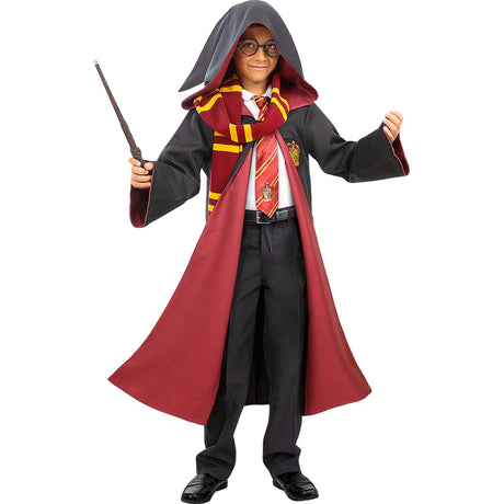 Corbata Harry Potter Gryffindor para niños Detalle