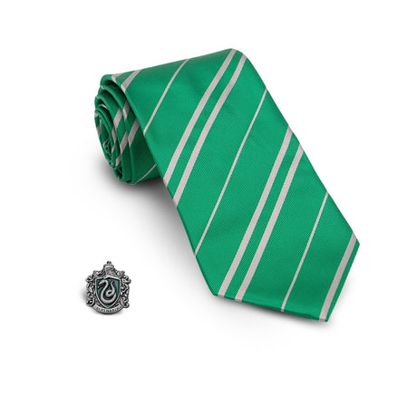 Corbata y pin Slytherin Harry Potter
