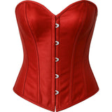 Corset Rojo para mujer Detalle