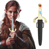 Daga medieval con funda