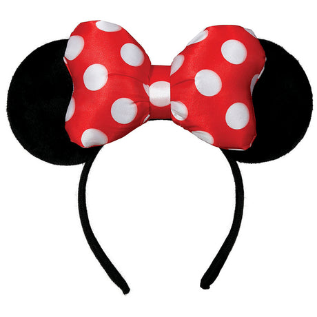Diadema Ratoncita Minnie con lazo Blister
