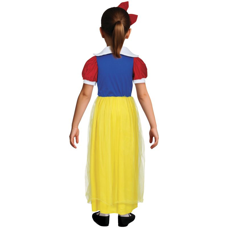 Disfraz de Blancanieves Fairytale para niña Espalda