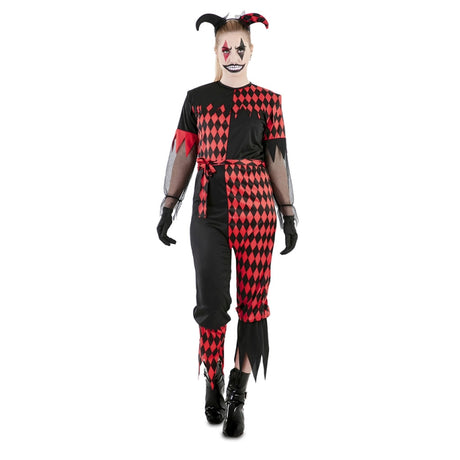 Disfraz de Bufona Siniestra para mujer
