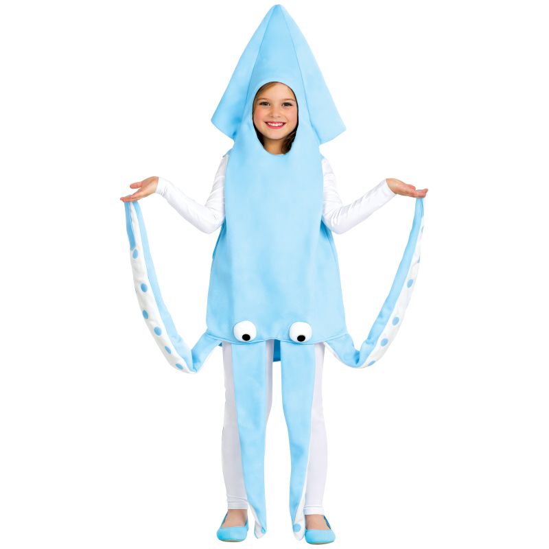 Disfraz de Calamar Azul infantil