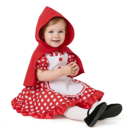 Disfraz de Caperucita Roja Deluxe para bebé