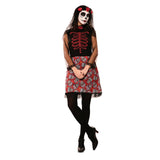 Disfraz de Catrina Roja para mujer
