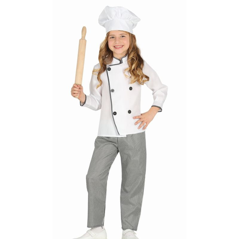 Disfraz de Cocinero Chef para niña