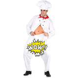 Disfraz de Cocinero Exhibicionista para hombre