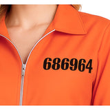 Disfraz de Convicta naranja para mujer