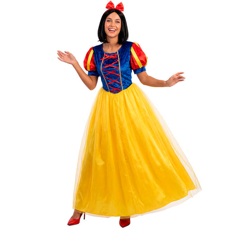 Disfraz de Blancanieves en el bosque para mujer