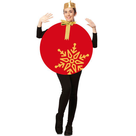 Disfraz de Bola Navidad adulto unisex