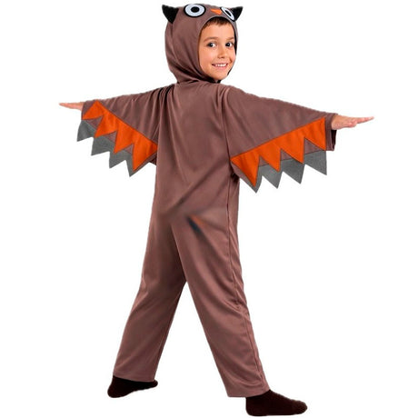 Disfraz de Búho nocturno para niño espalda