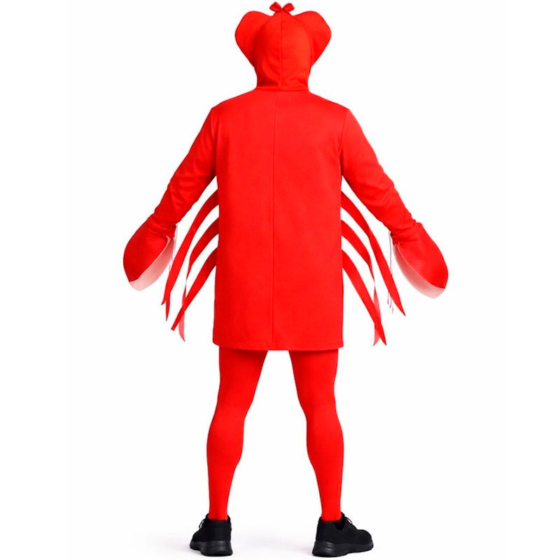 Disfraz de Cangrejo rojo adulto espalda