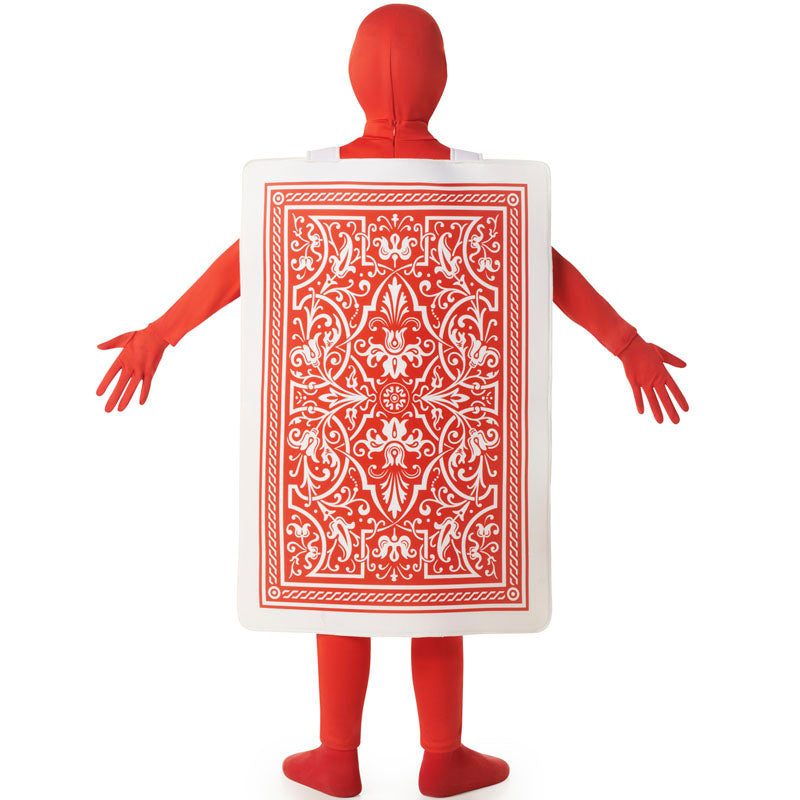 Disfraz de Carta Póker As de Corazones infantil Espalda