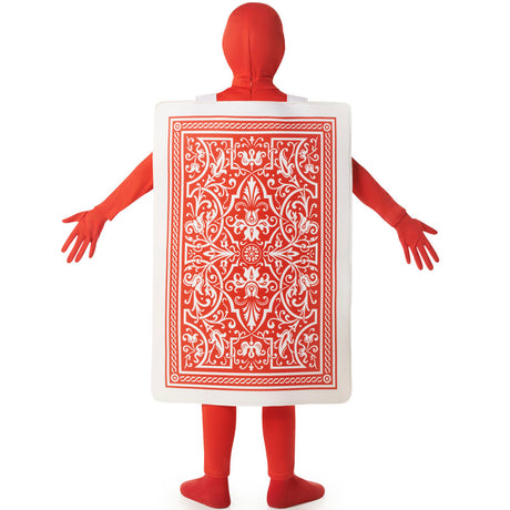 Disfraz de Carta Póker As de Corazones infantil Espalda