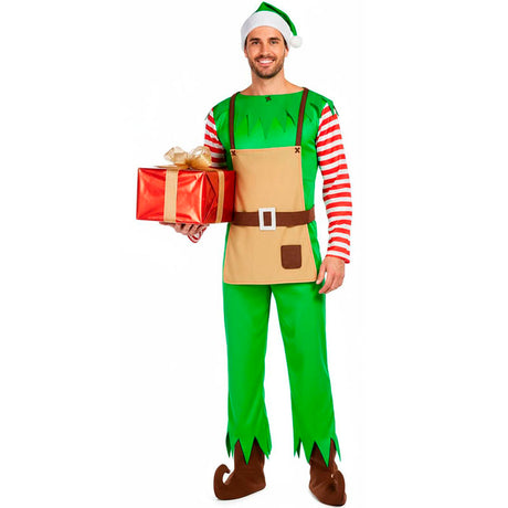 Disfraz de Elfo Navidad para Hombre