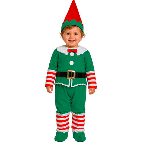 Disfraz de Elfo navideño para bebé