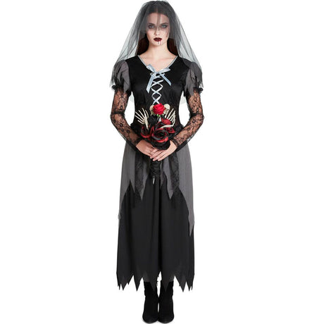 Disfraz de Emily la novia cadáver para mujer
