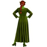 Disfraz de Fiona Shrek para mujer espalda