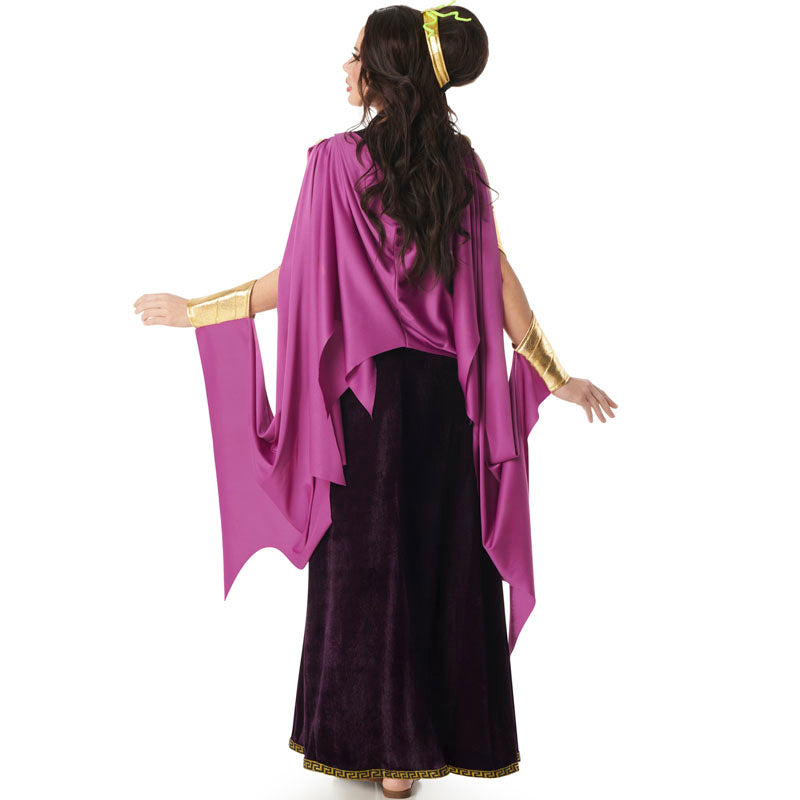 Disfraz de Griega medusa para mujer Espalda