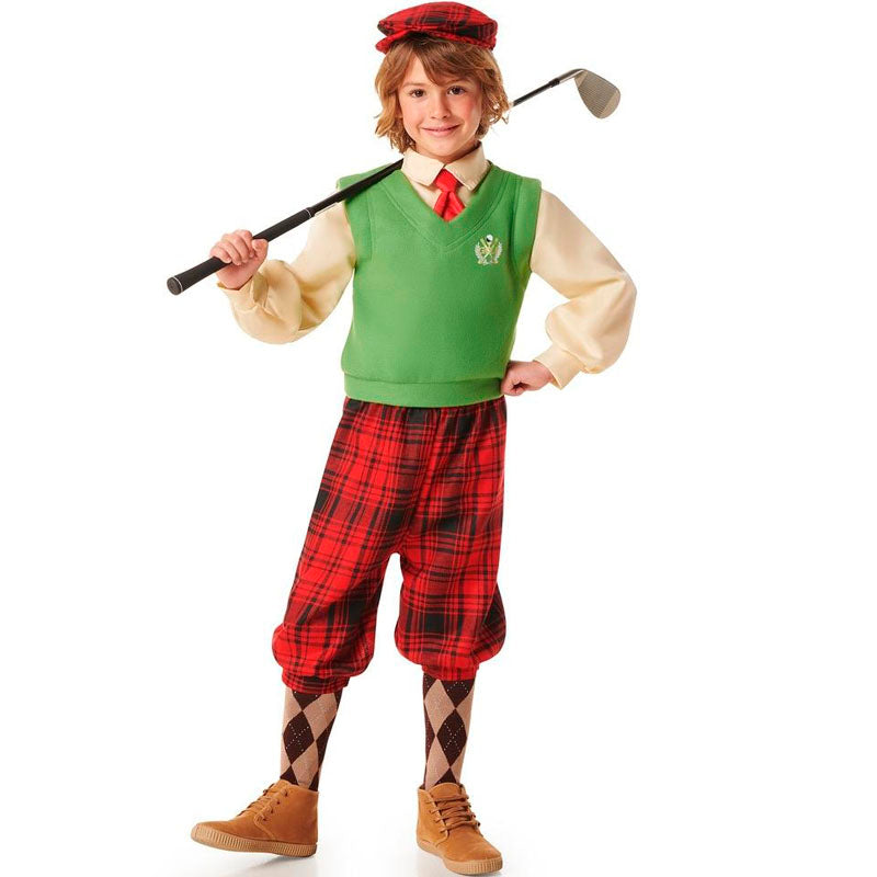 Disfraz de Jugador de Golf para niño