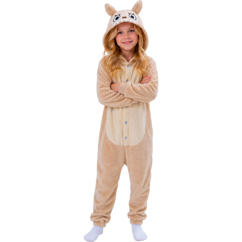 Disfraz de Labubu beige para niña