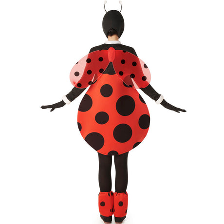 Disfraz de Mariquita rechoncha para mujer Espalda