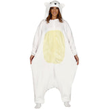 Disfraz de Oso Polar Kigurumi para mujer