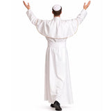 Disfraz de Papa de Roma Francisco para hombre espalda