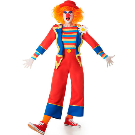 Disfraz de Payasa multicolor Micolor para mujer