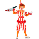 Disfraz de Payaso loco circo del terror infantil Niño